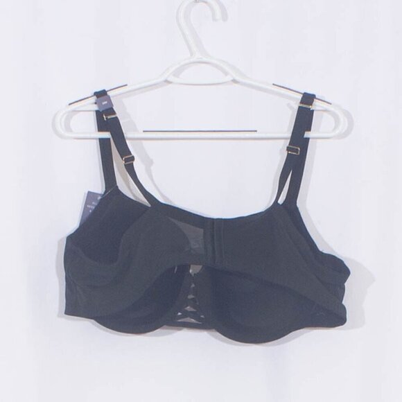 NWT CACIQUE Sexy Smooth Microfiber Boost Balconette Bra Size 46C - Picture 4 of 6